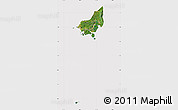 Satellite Map of Tonle Sap, cropped outside