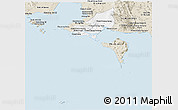 Classic Style Panoramic Map of Prey Noup