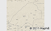 Shaded Relief Map of Haute-Sanaga