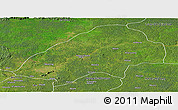 Satellite Panoramic Map of Haute-Sanaga
