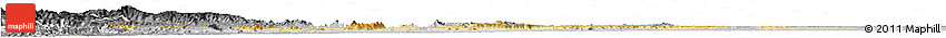 Physical Horizon Map of Mbam, desaturated