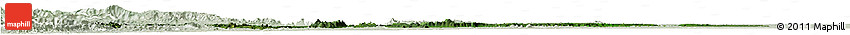 Satellite Horizon Map of Mbam, lighten