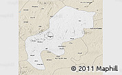 Classic Style 3D Map of Mefou