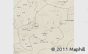 Shaded Relief 3D Map of Mefou