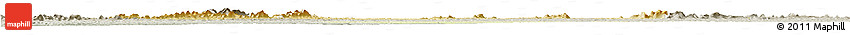 Physical Horizon Map of Mefou, semi-desaturated
