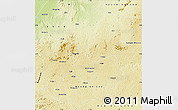 Physical Map of Mefou
