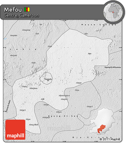 Silver Style Map of Mefou