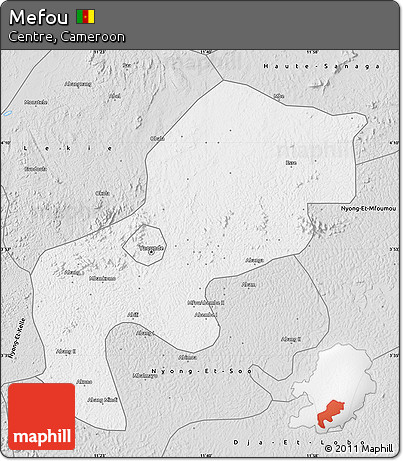Silver Style Map of Mefou