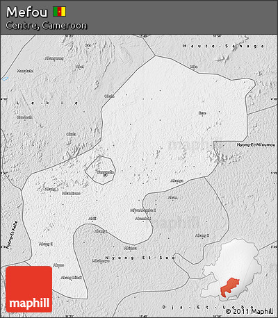 Silver Style Map of Mefou