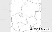 Blank Simple Map of Mefou, no labels