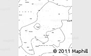 Blank Simple Map of Mefou