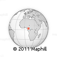 Outline Map of Mfoundi(Yaounde)