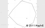 Blank Simple Map of Mfoundi(Yaounde), no labels