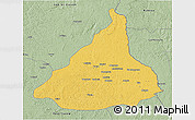 Savanna Style 3D Map of Kadey