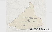 Shaded Relief 3D Map of Kadey, lighten