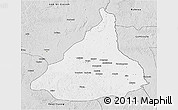 Silver Style 3D Map of Kadey
