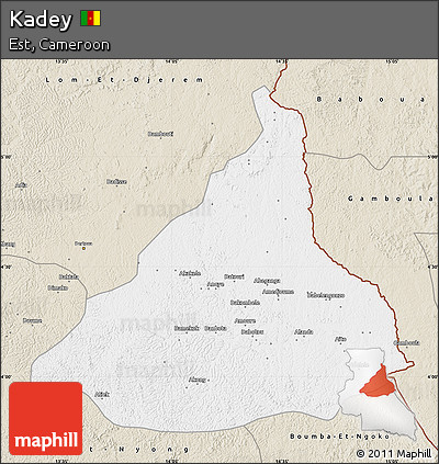 Classic Style Map of Kadey