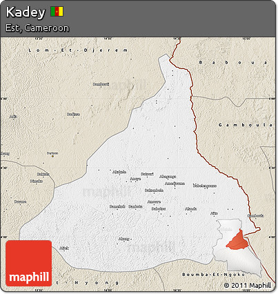 Classic Style Map of Kadey