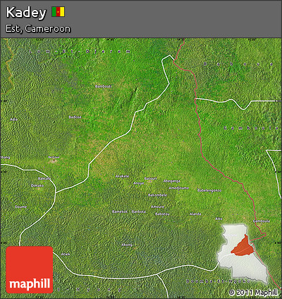 Satellite Map of Kadey
