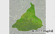Satellite Map of Kadey, lighten, semi-desaturated