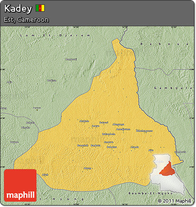 Savanna Style Map of Kadey