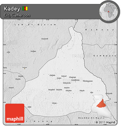 Silver Style Map of Kadey