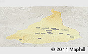 Physical Panoramic Map of Kadey, lighten, semi-desaturated