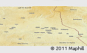 Physical Panoramic Map of Kadey