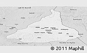 Silver Style Panoramic Map of Kadey