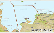 Physical 3D Map of Logone-Et-Chari, satellite outside