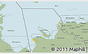 Savanna Style 3D Map of Logone-Et-Chari