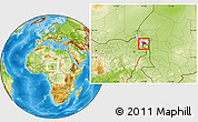 Physical Location Map of Logone-Et-Chari