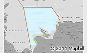 Physical Map of Logone-Et-Chari, desaturated
