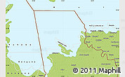 Physical Map of Logone-Et-Chari