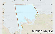 Satellite Map of Logone-Et-Chari, lighten