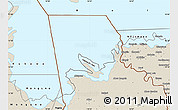 Shaded Relief Map of Logone-Et-Chari