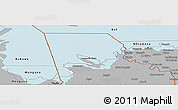 Gray Panoramic Map of Logone-Et-Chari