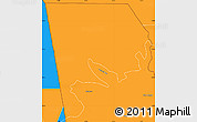 Political Simple Map of Logone-Et-Chari