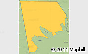 Savanna Style Simple Map of Logone-Et-Chari