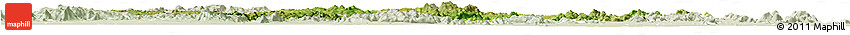 Satellite Horizon Map of Mayo-Tsanaga, lighten