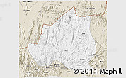 Classic Style 3D Map of Menchum