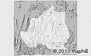 Gray 3D Map of Menchum