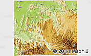 Physical 3D Map of Menchum