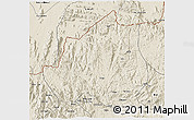 Shaded Relief 3D Map of Menchum