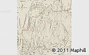 Shaded Relief Map of Menchum