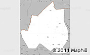 Gray Simple Map of Menchum