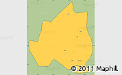 Savanna Style Simple Map of Menchum, cropped outside