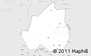 Silver Style Simple Map of Menchum