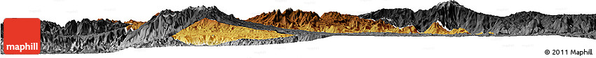 Physical Horizon Map of Mezam, darken, desaturated