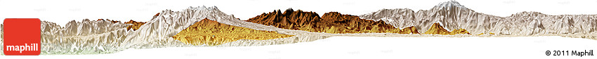 Physical Horizon Map of Mezam, lighten